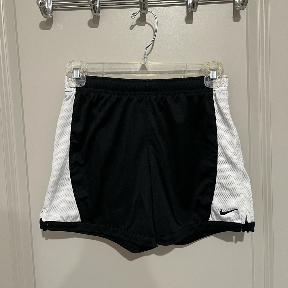 Nike shorts - black and white - size medium